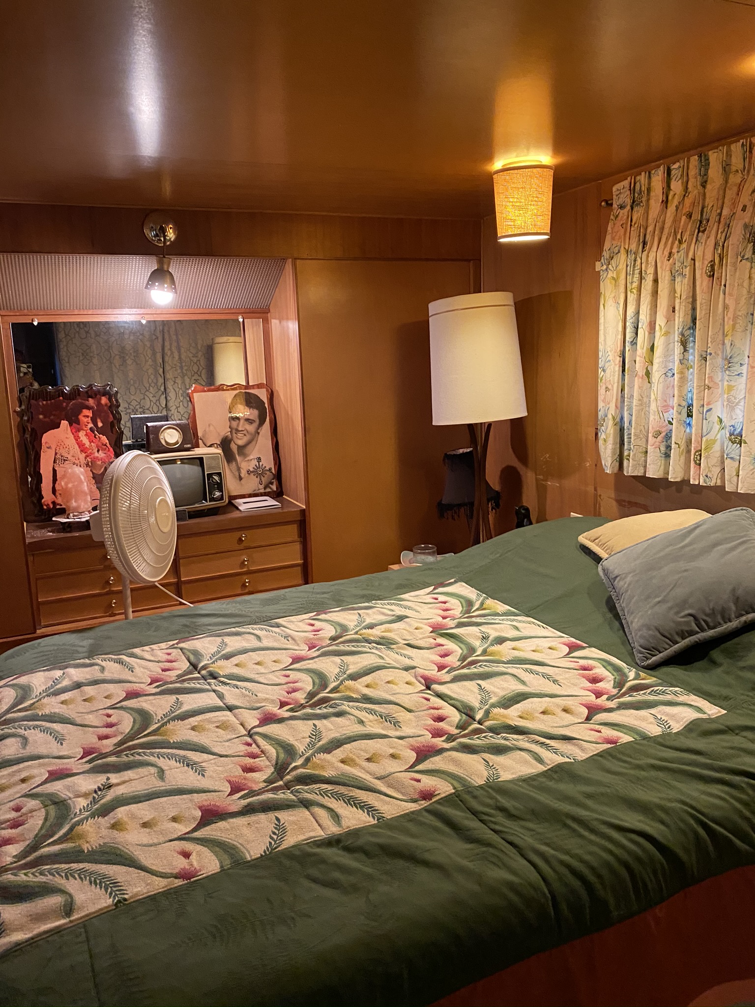 Vintage Trailer Bedroom