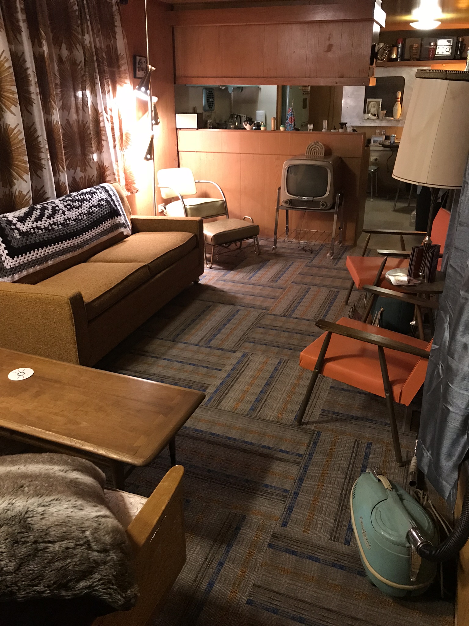 Vintage Trailer Living Room