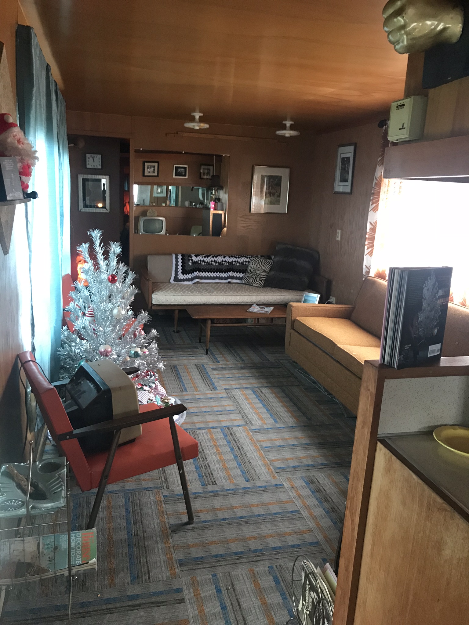 Vintage Trailer Living Room
